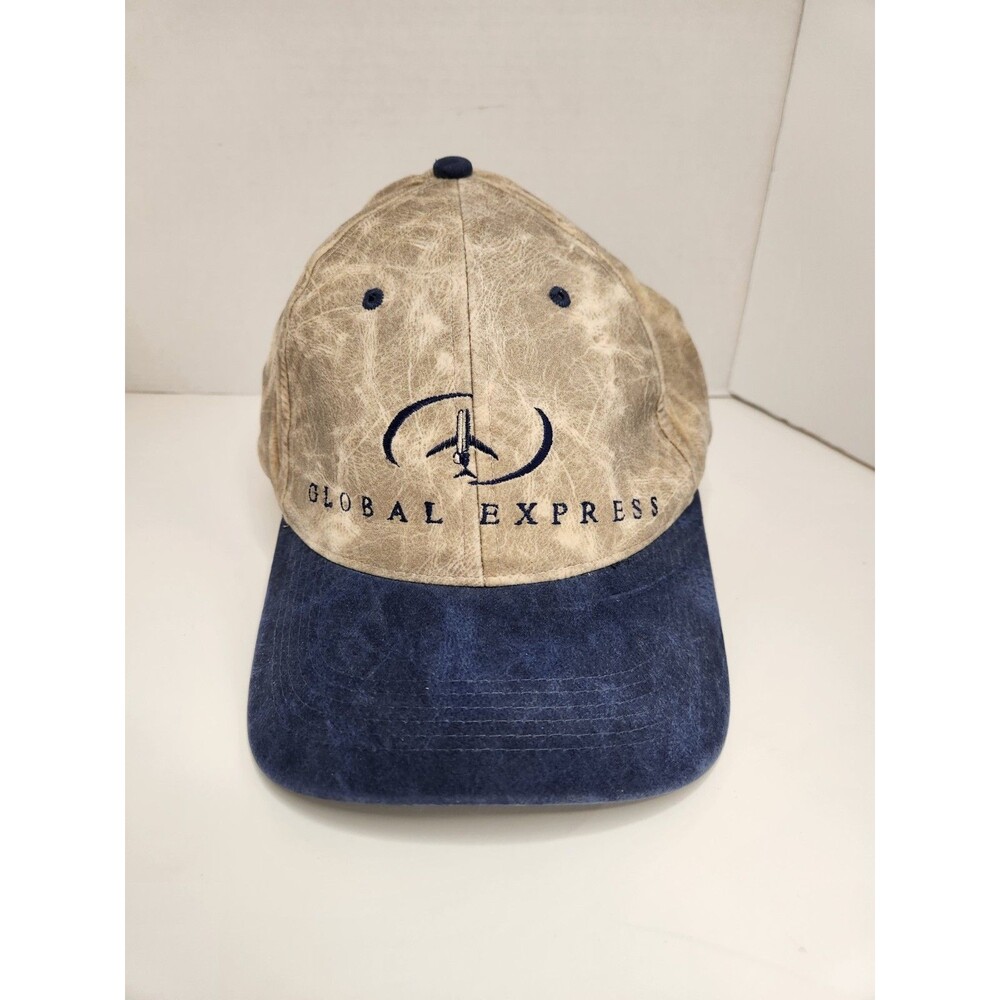 Global Express‎ Hat Cap Strap Back Dog Daze Airplane Jet Logo